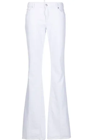 Dsquared2 Halbhohe Schlagjeans
