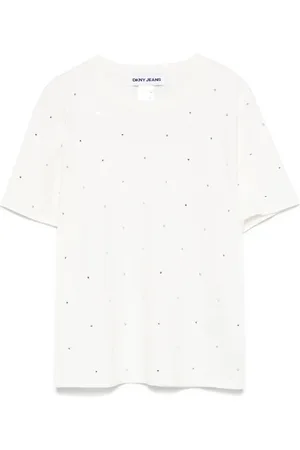 DKNY T-Shirt mit Nieten