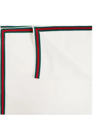 Gucci Decke mit Webstreifen