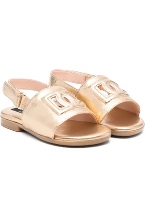 Dolce & Gabbana Sandalen mit eingeprägtem Logo