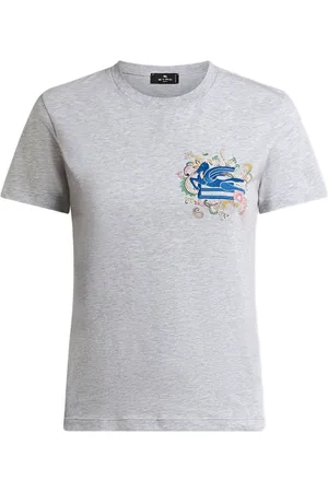 Etro Besticktes Pegaso T-Shirt