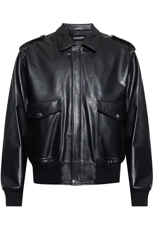 Dolce & Gabbana Klassische Lederjacke