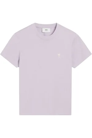 Ami T-Shirt mit rundem Ausschnitt