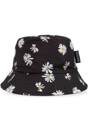 Moschino Fischerhut mit Blumen-Print