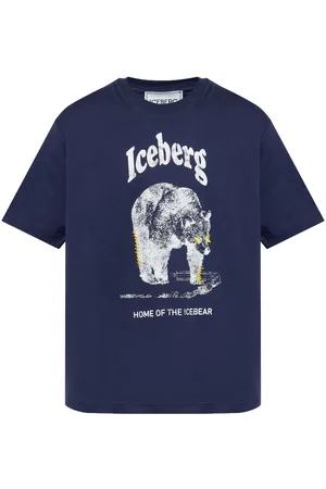Iceberg T-Shirt mit Logo-Print
