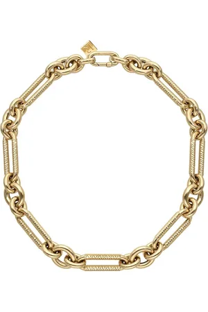 Lauren Rubinski Mittelgroße 14kt Miuccia Gelbgoldhalskette
