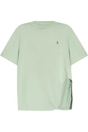 The Attico T-Shirt mit Logo-Stickerei