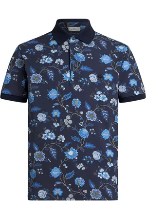 Etro Poloshirt mit Blumen-Print