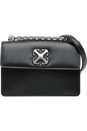 OFF-WHITE 2020-2024 Calfskin Jitney 2.0 Umhängetasche