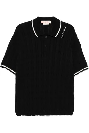 Marni Poloshirt mit Zopfmuster