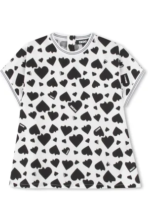 DKNY T-Shirt mit Herz-Print