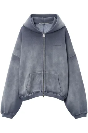 Alexander Wang Hoodie mit Logo-Stickerei