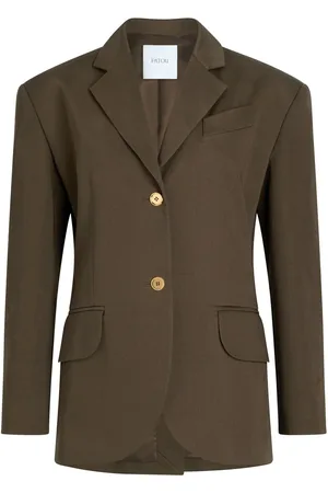 Patou Gabardine-Jacke mit Gürtel