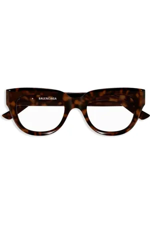 Balenciaga Brille mit rundem Gestell