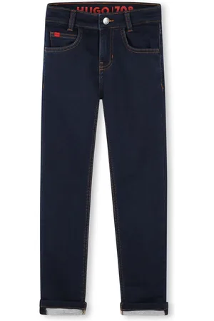 HUGO BOSS Jeans mit geradem Bein