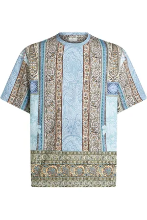 Etro T-Shirt mit abstraktem Print