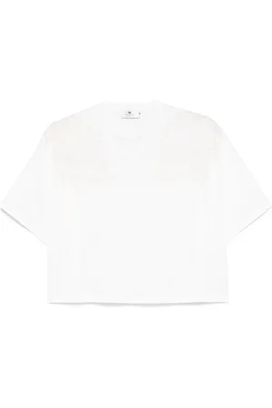 Elisabetta Franchi T-Shirt mit Stickerei