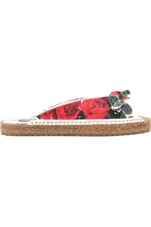 Dolce & Gabbana Espadrilles mit Blumen-Print