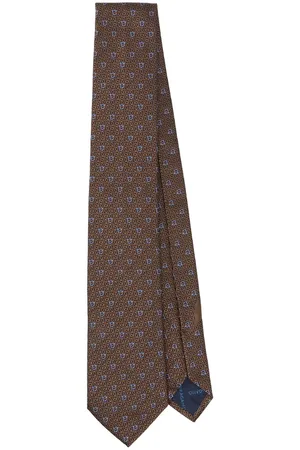 Salvatore Ferragamo Gancini jacquard tie