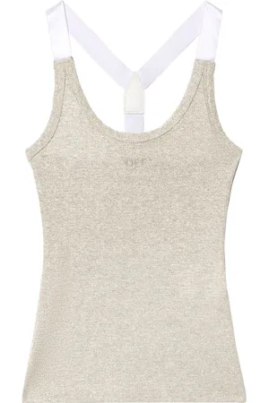 OFF-WHITE Geripptes Tanktop