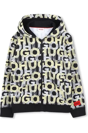 HUGO BOSS Hoodie mit Logo-Print