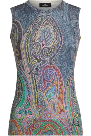 Etro Oberteil mit Paisley-Print
