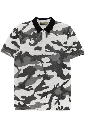 VALENTINO GARAVANI Poloshirt mit Camouflagemuster