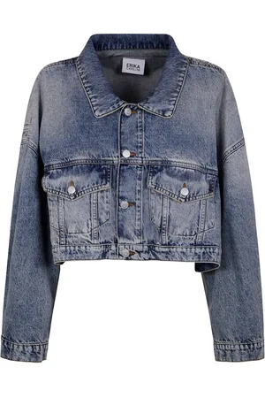 ERIKA CAVALLINI Cropped-Jeansjacke