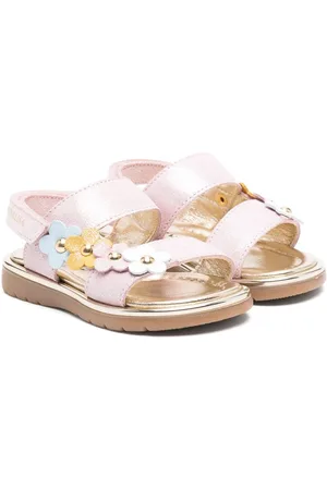 MONNALISA Sandalen mit Blumenapplikation