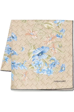 Salvatore Ferragamo Schal mit Gancini-Print