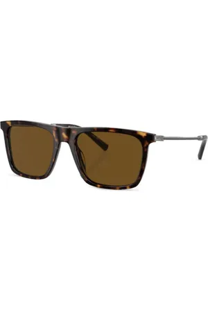 Bvlgari Sonnenbrille mit eckigem Gestell