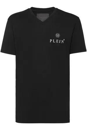 Philipp Plein T-Shirt mit Logo-Schild