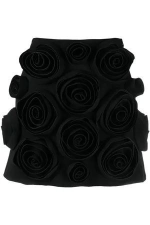 Viktor & Rolf Minirock mit Rosenapplikation