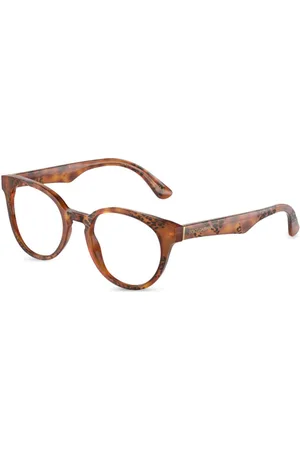 Dolce & Gabbana Brille mit rundem Gestell