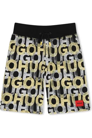 HUGO BOSS Shorts mit Logo-Print
