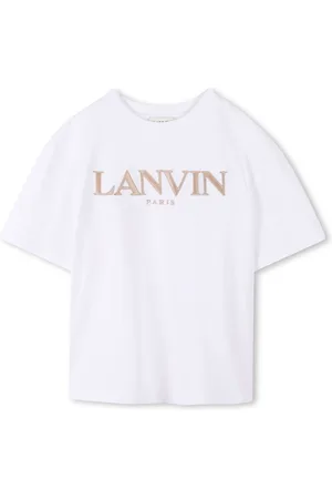 Lanvin T-Shirt mit Logo-Stickerei