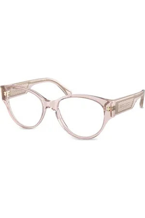Bvlgari Vista Brille mit rundem Gestell