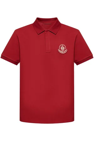 Moncler Poloshirt mit Applikation