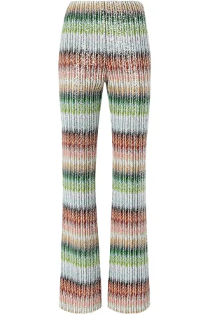 Missoni Gerade Hose mit Zickzackmuster