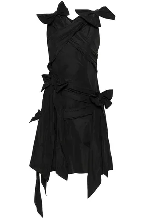 Viktor & Rolf Drapiertes Minikleid mit Schleifendetail