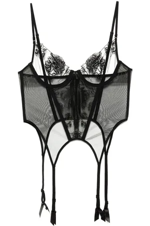 Kiki de Montparnasse Dominique Bustier mit Strumpfhalter
