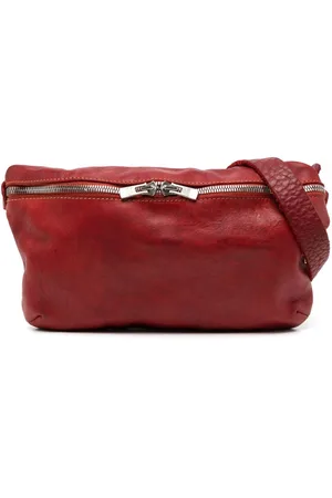 GUIDI Schultertasche mit Reißverschluss