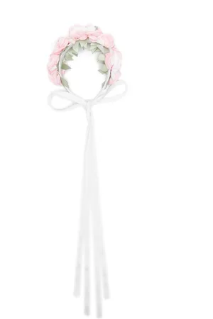 MONNALISA Krone mit Blumenapplikation