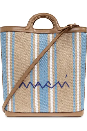 Marni Gestreifter Shopper