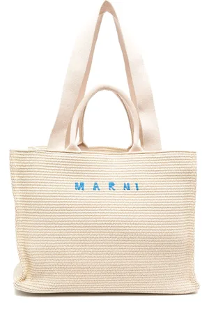 Marni Shopper mit Logo-Stickerei