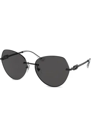 Bvlgari Sonnenbrille mit Logo-Gravur