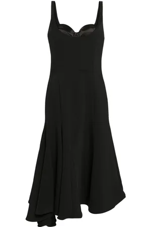 Viktor & Rolf Woll-Midikleid im Corsage-Stil