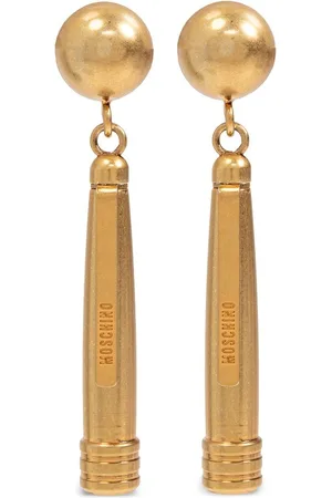 Moschino Gravierter Ohrclip