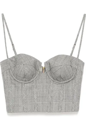 ZIMMERMANN Bustier mit Crush-Check