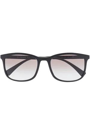 Prada Eckige Linea Rossa Sonnenbrille